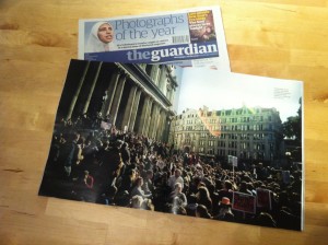 Occupy London Stock Exchange 2011 in The Guardian Weekend Magazine